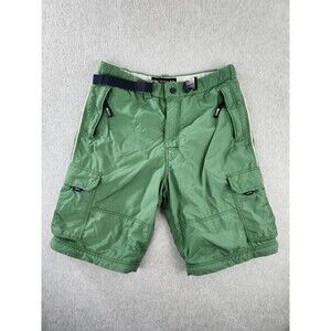 Vtg Y2K Abercrombie Fitch Cargo Convertible Shorts Lined Sz Youth XL‎ Mens SMALL